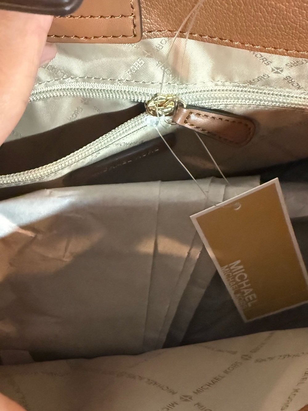 Michael Kors Hamilton Medium Logo Satchel - Picture 8 of 9